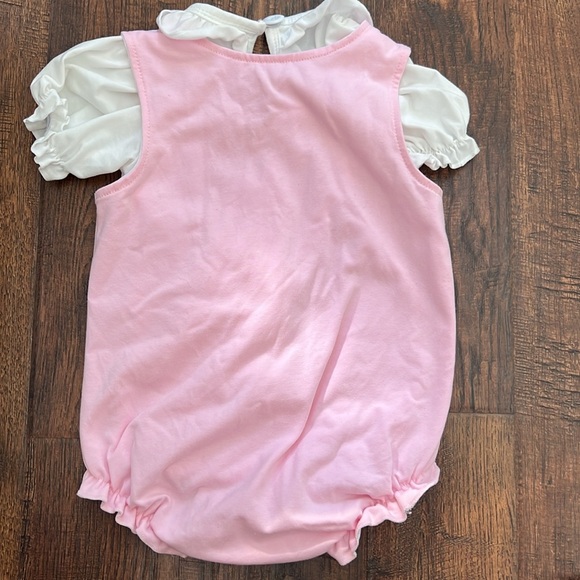 Jack-o-lantern bubble with white ruffle under tee - Picture 5 of 8